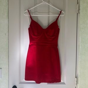 Red mini Dress